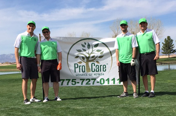 ProCare Hospice of Nevada participates in Desert View Hospital's Second Annual Charity Golf Tournament! March 4, 2015 at Mountain Falls Golf Course 2.