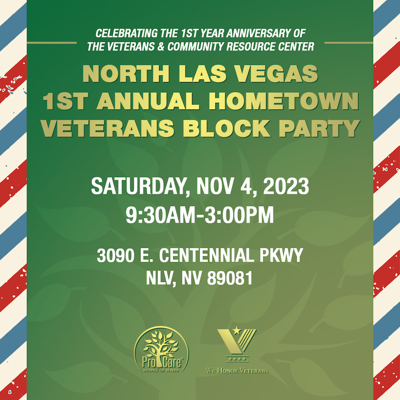 North Las Vegas 1st Annual Hometown Veteran Block Party